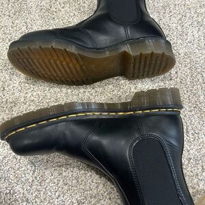 Dr. Martens Vegan leather Black Boots women’s size 8
